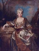 Nicolas de Largilliere, Jeanne-Henriette de Fourcy